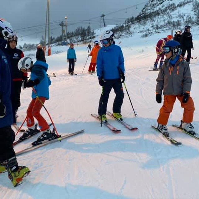 Alpintrening med Hovden Sportsklubb